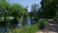 Relaxing in the shade by the River Cherwell