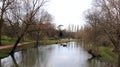 River Cherwell in Oxford, Great Britain