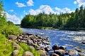 River Chirko-Kem. Karelia, Russia