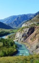 The River Chuya. mountain Altai