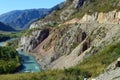 The River Chuya. mountain Altai