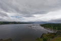 River Clyde, Dumbarton, near Glasgow, Scotland Royalty Free Stock Photo