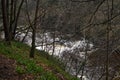 ScotlandL River Clyde New Lanark Royalty Free Stock Photo