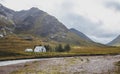 The River Coe at Glencoe in Scotland.