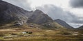 The River Coe at Glencoe in Scotland.