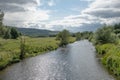 River Coquet at Rothbury Northumberland England Royalty Free Stock Photo