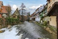 River crossing Kaysesberg in Alsace