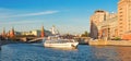 River cruise on the Moscow River