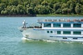 River Cruise Ship Bow Sailing Royalty Free Stock Photo