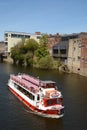 River cruiser on the Ouse in York
