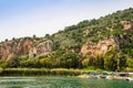 Lycian tombs of the kings in Dalaman, Turkey.