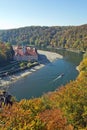 River Danube with Weltenburg Abbey, Germany