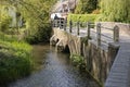 River Darent at Shoreham. Kent. UK Royalty Free Stock Photo