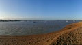 The River Deben at Bawdsey in Suffolk Royalty Free Stock Photo