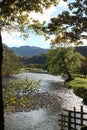 River Derwent, Borrowdale Glaramara, Lake District Royalty Free Stock Photo