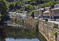 River Derwent Matlock Bath Derbyshire Royalty Free Stock Photo