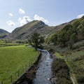 River Derwent at Seathwaite Royalty Free Stock Photo