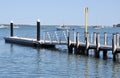 River Dock in Mandurah, Western Australia Royalty Free Stock Photo