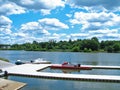 River Dock in Summer