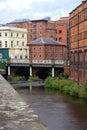 River Don in Sheffield UK Royalty Free Stock Photo