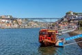 Douro River Cruise Boats, Vila Nova de Gaia, Portugal.