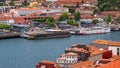 River Douro Cruise Ships, Gaia, Porto, Portugal.