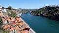 River Douro from Ponte Luis in Porto, Portugal