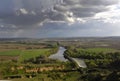 River Duero in its passage through Toro, Zamora,