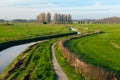 River in Dutch fields