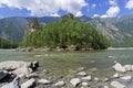 River in the East Sayan mountains, Siberia