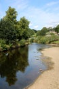 River Eden, Appleby-in-Westmorland, Cumbria Royalty Free Stock Photo