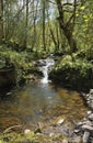 River Enig at Pwll-y-Wrach Royalty Free Stock Photo