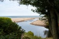 The river enters the sea at a calm beach in HavÃÂ¤ng, Ãâsterlen, Sweden