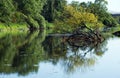 River Erne in Co. Cavan, Ireland Royalty Free Stock Photo