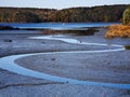 River Estuary, Low Tide Royalty Free Stock Photo