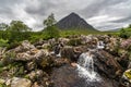 River Etive and Buachaille Etive Mor, Glencoe Valley, Highlands, Scotland