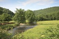 River Exe near Dulverton, Exmoor Royalty Free Stock Photo