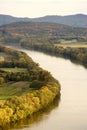 River through Fields