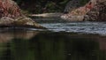 River findhorn, morayshire, scotland, low level calm and peaceful.