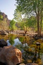 River at fish creek canyon in Arizona