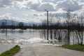 River flood Royalty Free Stock Photo