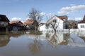 River flood Royalty Free Stock Photo