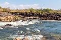 River flow through the rocks at Kaeng Tana, Ubon Ratchathani