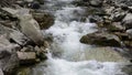 River flowing at the mountain