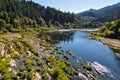 River flowing in Oregon, USA