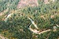 River flowing through the valley of Yosemite National Park