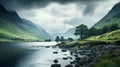 Dreamy Fjord In The Hindu Yorkshire Dales