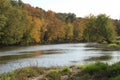 River Foiliage in the fall