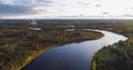 River in foliage forest 01