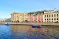 River Fontanka, St.Petersburg Royalty Free Stock Photo